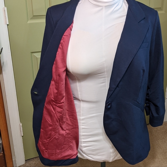 Modcloth Navy Blazer - Picture 2 of 3